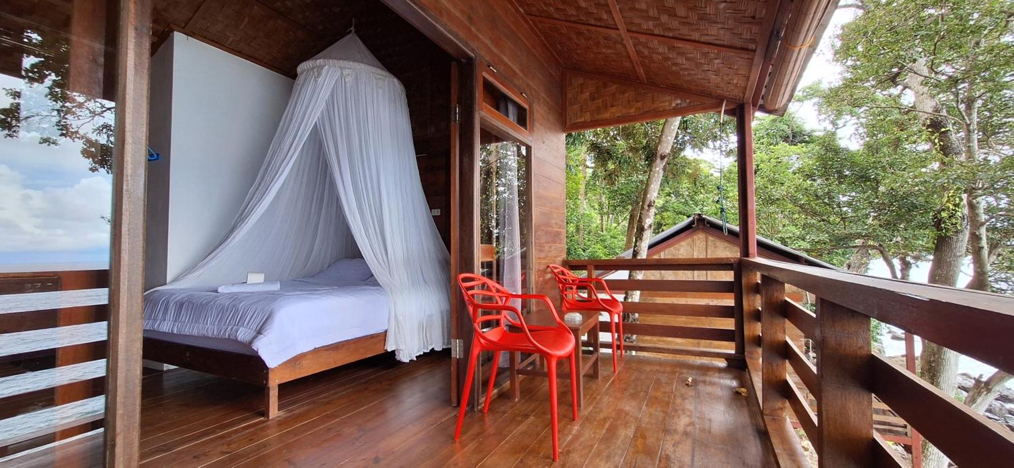 Treetop Guesthouse And Bungalows ซาบัง ภายนอก รูปภาพ